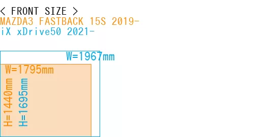 #MAZDA3 FASTBACK 15S 2019- + iX xDrive50 2021-